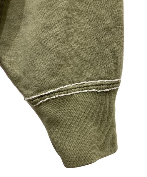 SUPREME（シュプリーム）SUPREME (シュプリーム) 20FW BIG STITCH HOODED SWEATSHIRT カーキ サイズ:Mの古着・服飾アイテム
