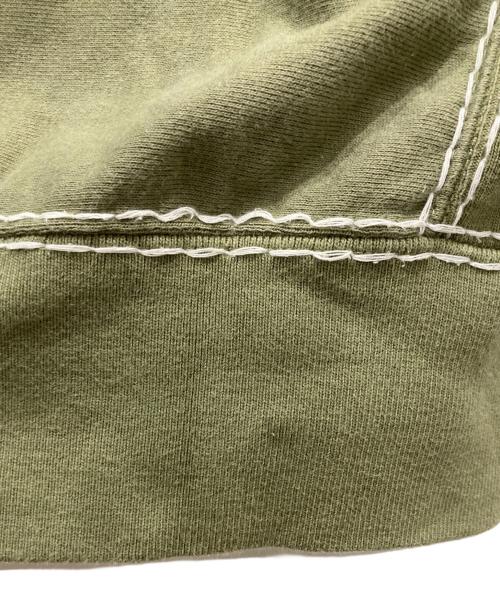 SUPREME（シュプリーム）SUPREME (シュプリーム) 20FW BIG STITCH HOODED SWEATSHIRT カーキ サイズ:Mの古着・服飾アイテム