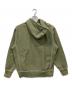 SUPREME (シュプリーム) 20FW BIG STITCH HOODED SWEATSHIRT カーキ サイズ:M：16000円