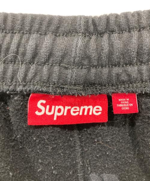 SUPREME（シュプリーム）SUPREME (シュプリーム) Contrast Cutout Sweatpant ブラック サイズ:Mの古着・服飾アイテム