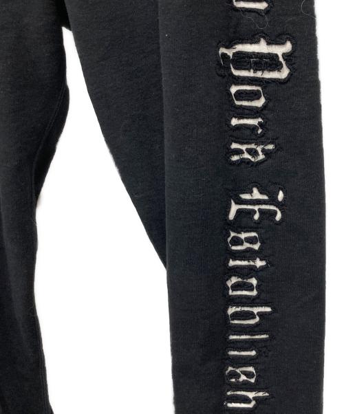 SUPREME（シュプリーム）SUPREME (シュプリーム) Contrast Cutout Sweatpant ブラック サイズ:Mの古着・服飾アイテム