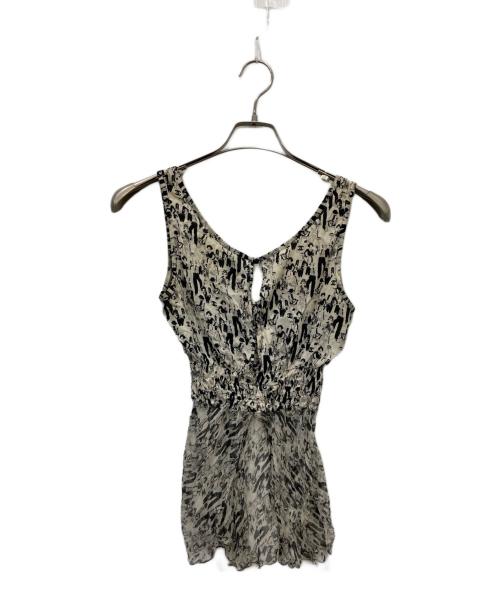 CHANEL（シャネル）CHANEL (シャネル) キャミソールワンピース アイボリー/ブラック サイズ:38の古着・服飾アイテム