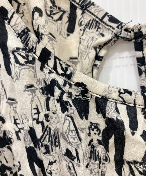 CHANEL（シャネル）CHANEL (シャネル) キャミソールワンピース アイボリー/ブラック サイズ:38の古着・服飾アイテム