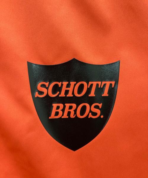 Schott（ショット）Schott (ショット) コーチジャケット オレンジ サイズ:Mの古着・服飾アイテム