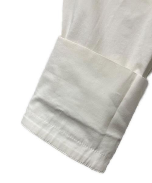 JENNE（ジェンヌ）JENNE (ジェンヌ) パール付シャツ ホワイト サイズ:Lの古着・服飾アイテム
