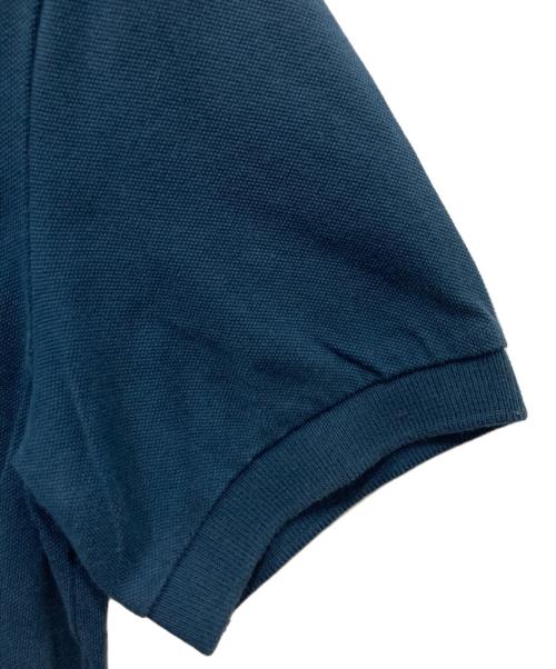 RAF SIMONS（ラフシモンズ）RAF SIMONS (ラフシモンズ) FRED PERRY (フレッドペリー) 切替ポロシャツ ブルー サイズ:38の古着・服飾アイテム
