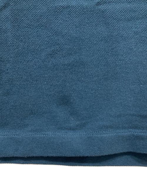 RAF SIMONS（ラフシモンズ）RAF SIMONS (ラフシモンズ) FRED PERRY (フレッドペリー) 切替ポロシャツ ブルー サイズ:38の古着・服飾アイテム