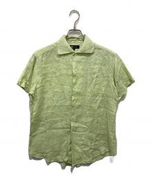 im product（アイムプロダクト）の古着「90’s 半袖シャツ」｜ライトグリーン