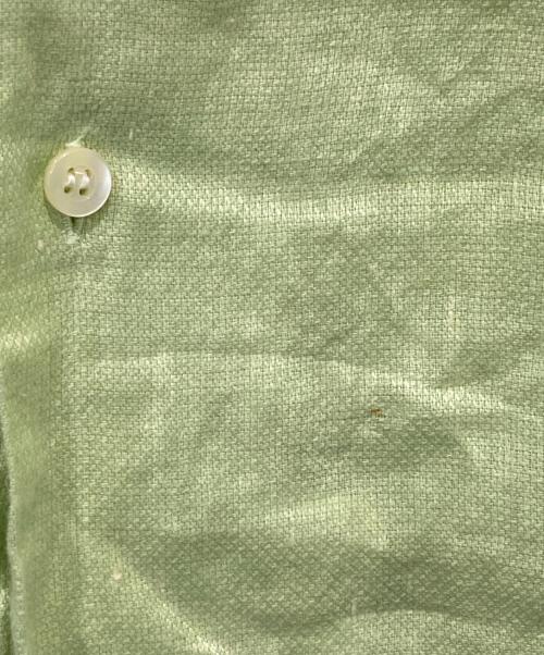 im product（アイムプロダクト）im product (アイムプロダクト) 90’s 半袖シャツ ライトグリーン サイズ:Lの古着・服飾アイテム