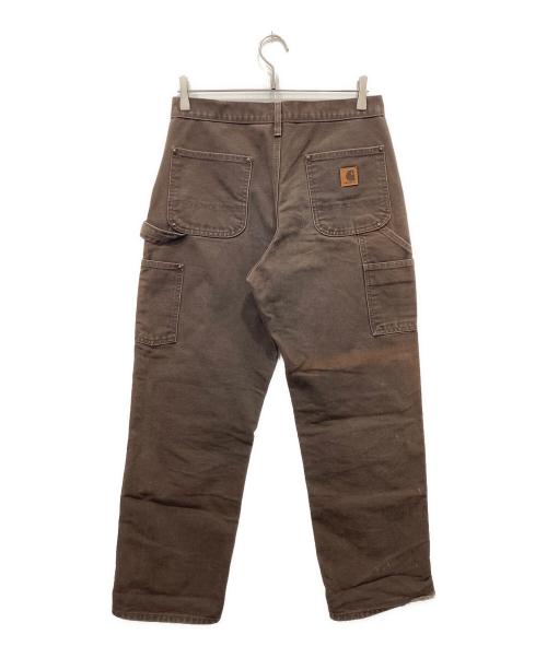 CarHartt（カーハート）CarHartt (カーハート) ダブルニーダックパンツ ブラウン サイズ:30の古着・服飾アイテム