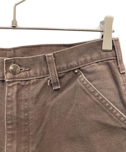 CarHartt（カーハート）CarHartt (カーハート) ダブルニーダックパンツ ブラウン サイズ:30の古着・服飾アイテム
