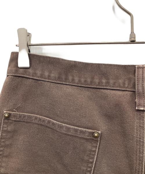 CarHartt（カーハート）CarHartt (カーハート) ダブルニーダックパンツ ブラウン サイズ:30の古着・服飾アイテム