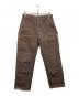 CarHartt（カーハート）の古着「ダブルニーダックパンツ」｜ブラウン