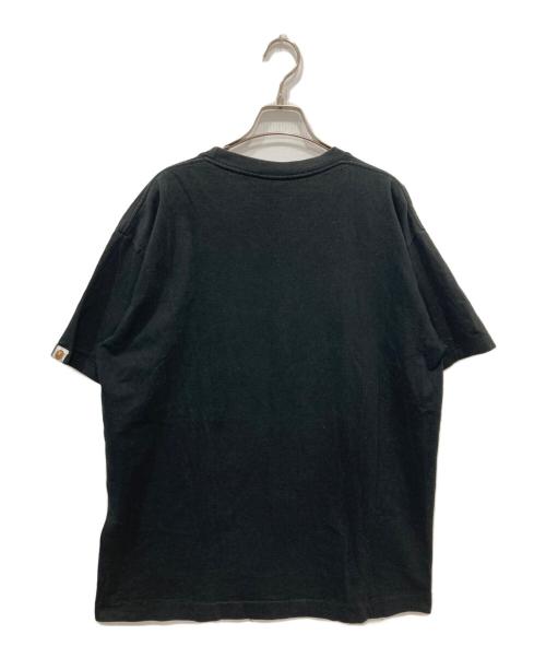 A BATHING APE（アベイシングエイプ）A BATHING APE (アベイシングエイプ) プリントTシャツ ブラック サイズ:XLの古着・服飾アイテム