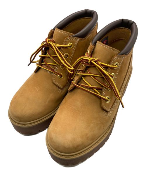 Timberland（ティンバーランド）Timberland (ティンバーランド) ストーン ストリート ミッドレースアップウォータープルーフ ブーツ ベージュ サイズ:23cmの古着・服飾アイテム