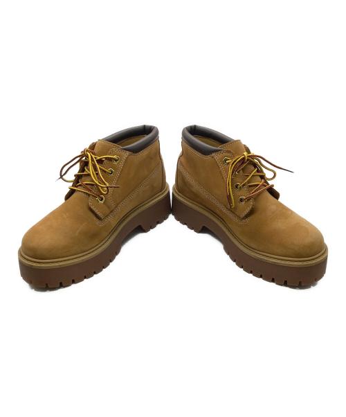 Timberland（ティンバーランド）Timberland (ティンバーランド) ストーン ストリート ミッドレースアップウォータープルーフ ブーツ ベージュ サイズ:23cmの古着・服飾アイテム