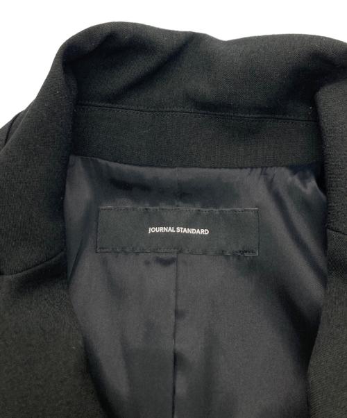 JOURNAL STANDARD（ジャーナルスタンダード）JOURNAL STANDARD (ジャーナルスタンダード) ウールライクストレッチジャケット ブラック サイズ:36の古着・服飾アイテム