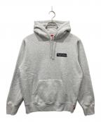 SUPREMEシュプリーム）の古着「19FW Stop Crying Hooded Sweatshirt」｜グレー