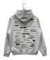 SUPREME (シュプリーム) 19FW Stop Crying Hooded Sweatshirt グレー サイズ:S：13000円