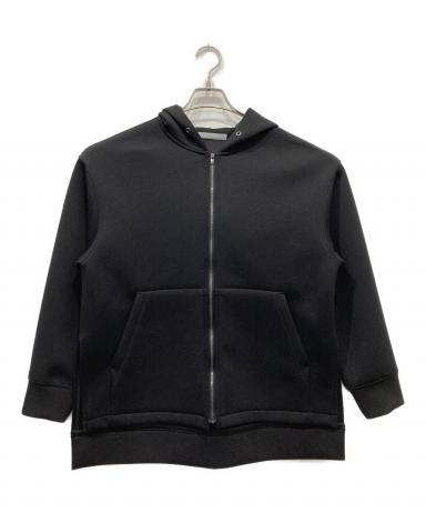セオリーリュクス ラムレザー パーカー 38 M相当　ブラック　極美品 中古・古着通販】theory luxe (セオリーリュクス) ジップパーカー