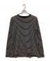 MUSE de Deuxieme Classe（ミューズ ドゥーズィエム クラス）の古着「Primewool jersey Tシャツ」｜ブラック×ホワイト
