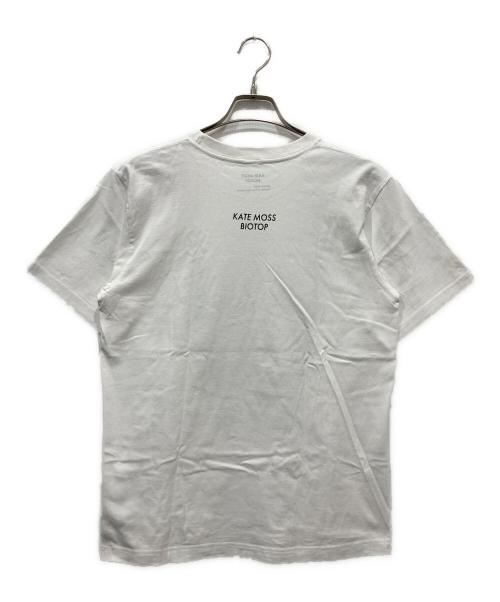 KATE MOSS（ケイト モス）KATE MOSS (ケイト モス) BIOTOP (ビオトープ) Photo T-shirts ホワイト サイズ:Mの古着・服飾アイテム