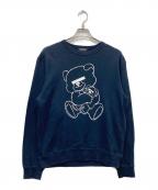 UNDERCOVERアンダーカバー）の古着「ベアプリントスウェト」｜ブラック