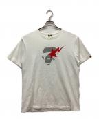 A BATHING APEアベイシングエイプ）の古着「プリントTシャツ」｜ホワイト