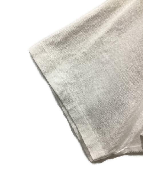 A BATHING APE（アベイシングエイプ）A BATHING APE (アベイシングエイプ) プリントTシャツ ホワイト サイズ:Lの古着・服飾アイテム