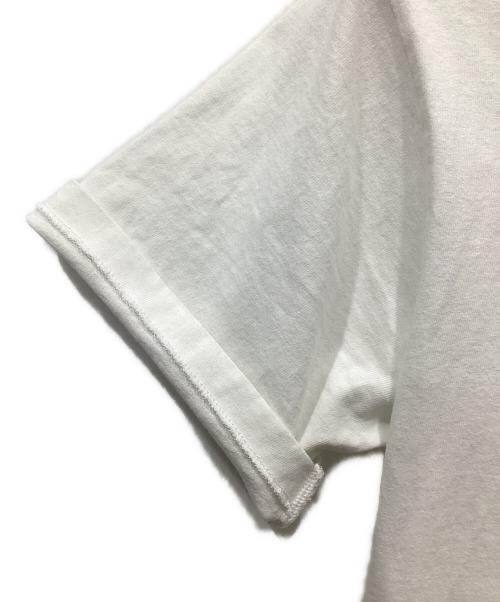 A BATHING APE（アベイシングエイプ）A BATHING APE (アベイシングエイプ) プリントTシャツ ホワイト サイズ:Lの古着・服飾アイテム