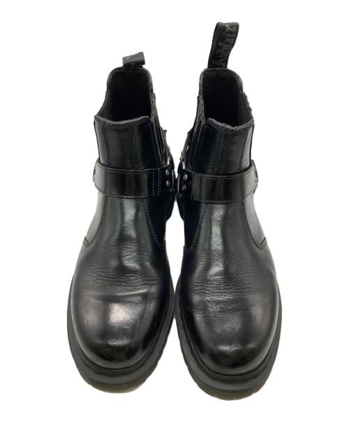Dr.Martens（ドクターマーチン）Dr.Martens (ドクターマーチン) HARNESS チェルシー ブーツ ブラック サイズ:UK9の古着・服飾アイテム