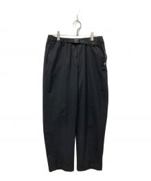 THE NORTH FACE（ザ ノース フェイス）の古着「ウーリー コヨーテ ベルト付き スラックス」｜グレー