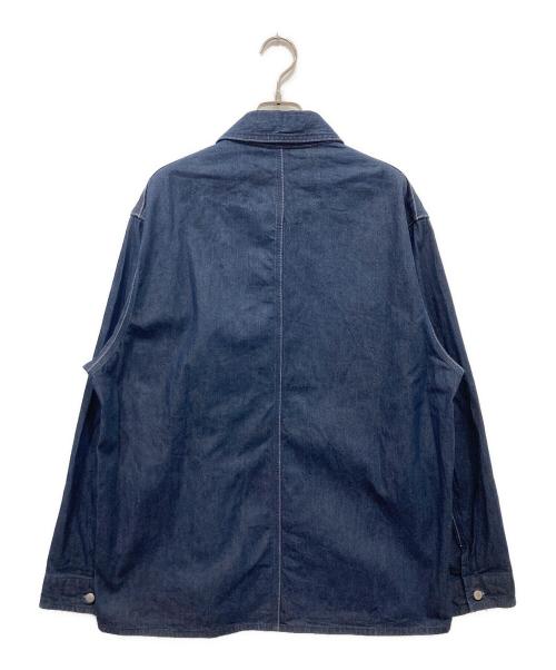 AURALEE（オーラリー）AURALEE (オーラリー) HARD TWIST LIGHT DENIM SHIRTS BLOUSON インディゴ サイズ:4の古着・服飾アイテム