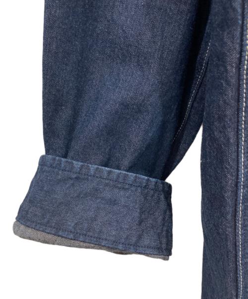 AURALEE（オーラリー）AURALEE (オーラリー) HARD TWIST LIGHT DENIM SHIRTS BLOUSON インディゴ サイズ:4の古着・服飾アイテム