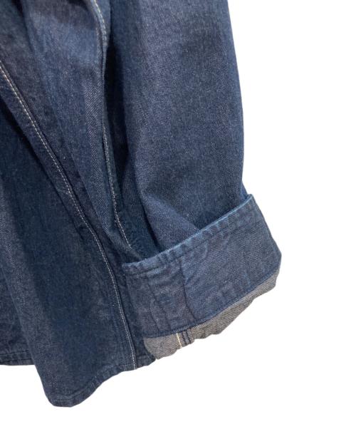 AURALEE（オーラリー）AURALEE (オーラリー) HARD TWIST LIGHT DENIM SHIRTS BLOUSON インディゴ サイズ:4の古着・服飾アイテム