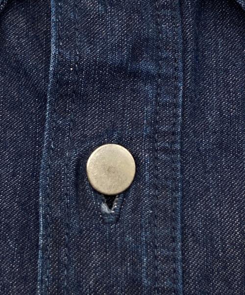AURALEE（オーラリー）AURALEE (オーラリー) HARD TWIST LIGHT DENIM SHIRTS BLOUSON インディゴ サイズ:4の古着・服飾アイテム