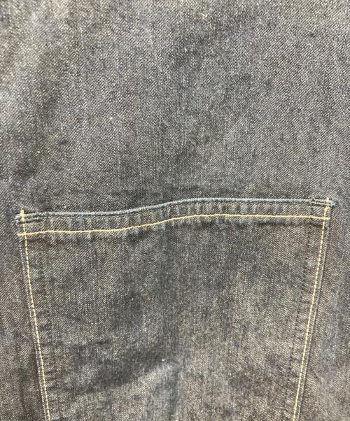 AURALEE（オーラリー）AURALEE (オーラリー) HARD TWIST LIGHT DENIM SHIRTS BLOUSON インディゴ サイズ:4の古着・服飾アイテム