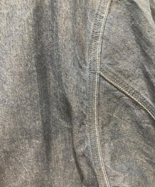 AURALEE（オーラリー）AURALEE (オーラリー) HARD TWIST LIGHT DENIM SHIRTS BLOUSON インディゴ サイズ:4の古着・服飾アイテム