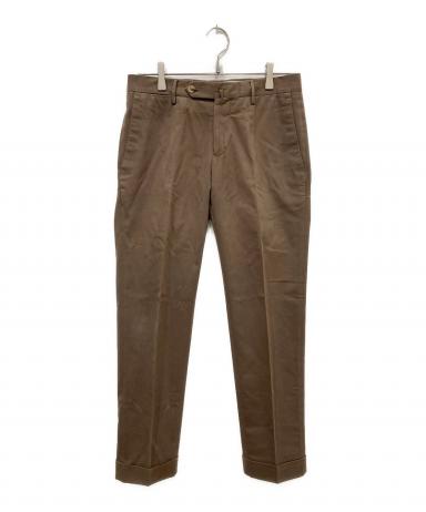 PTトリノ グルカパンツ スラックス 54 未使用 ブラウン ベルテッドパンツ 中古・古着通販】PT TORINO (ピーティートリノ) Silkochinoパンツ
