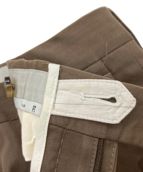PT TORINO（ピーティートリノ）PT TORINO (ピーティートリノ) Silkochinoパンツ ブラウン サイズ:44の古着・服飾アイテム
