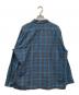 WORKERS (ワーカーズ) Open Collar Shirt Broadcloth Madras ブルー サイズ:15：5000円