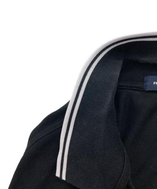 FRED PERRY（フレッドペリー）FRED PERRY (フレッドペリー) ポロシャツ ブラック サイズ:XLの古着・服飾アイテム