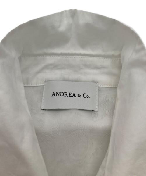 ANDREA&CO（アンドレアアンドコー）ANDREA&CO (アンドレアアンドコー) ノースリーブワンピース ホワイト サイズ:不明の古着・服飾アイテム