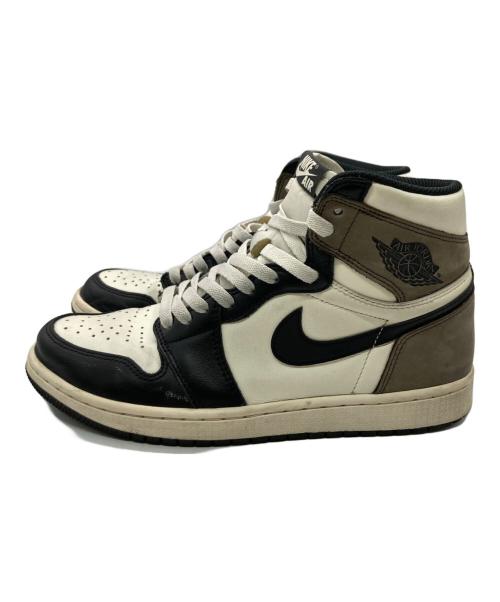 NIKE（ナイキ）NIKE (ナイキ) Air Jordan 1 High OG/エアジョーダン 1 ハイ OG ホワイト×ブラック×モカ サイズ:27の古着・服飾アイテム