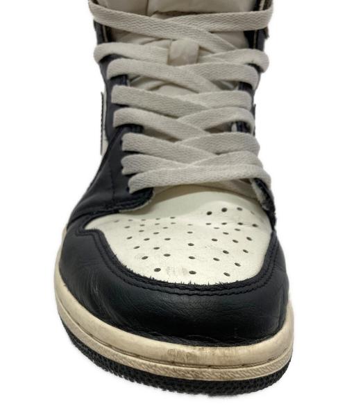 NIKE（ナイキ）NIKE (ナイキ) Air Jordan 1 High OG/エアジョーダン 1 ハイ OG ホワイト×ブラック×モカ サイズ:27の古着・服飾アイテム