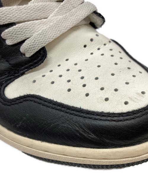 NIKE（ナイキ）NIKE (ナイキ) Air Jordan 1 High OG/エアジョーダン 1 ハイ OG ホワイト×ブラック×モカ サイズ:27の古着・服飾アイテム