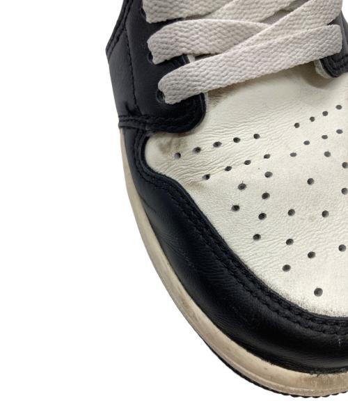NIKE（ナイキ）NIKE (ナイキ) Air Jordan 1 High OG/エアジョーダン 1 ハイ OG ホワイト×ブラック×モカ サイズ:27の古着・服飾アイテム