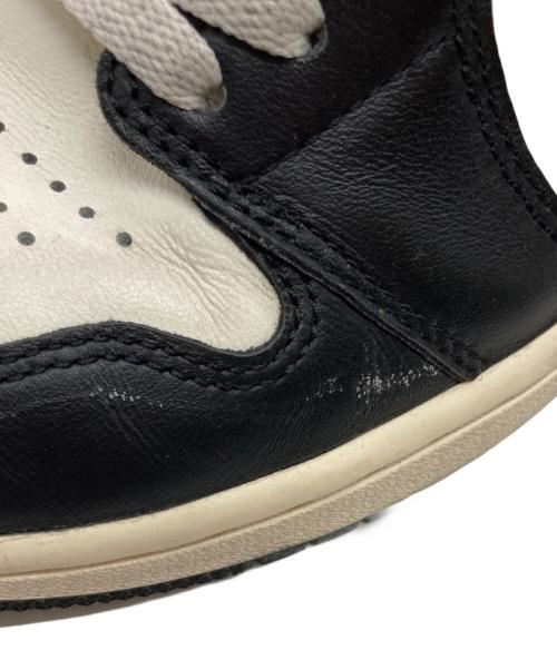 NIKE（ナイキ）NIKE (ナイキ) Air Jordan 1 High OG/エアジョーダン 1 ハイ OG ホワイト×ブラック×モカ サイズ:27の古着・服飾アイテム