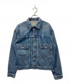 AVIREXアヴィレックス）の古着「TFQP DENIM JKT USED WASH」｜インディゴ