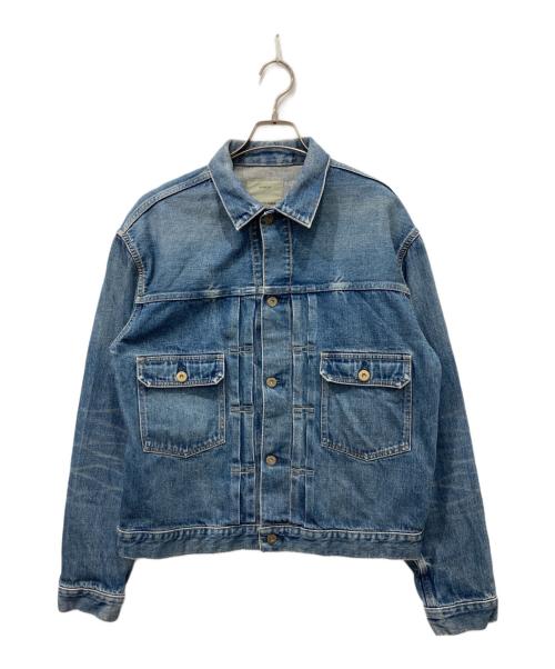 AVIREX（アヴィレックス）AVIREX (アヴィレックス) TFQP DENIM JKT USED WASH インディゴ サイズ:40の古着・服飾アイテム